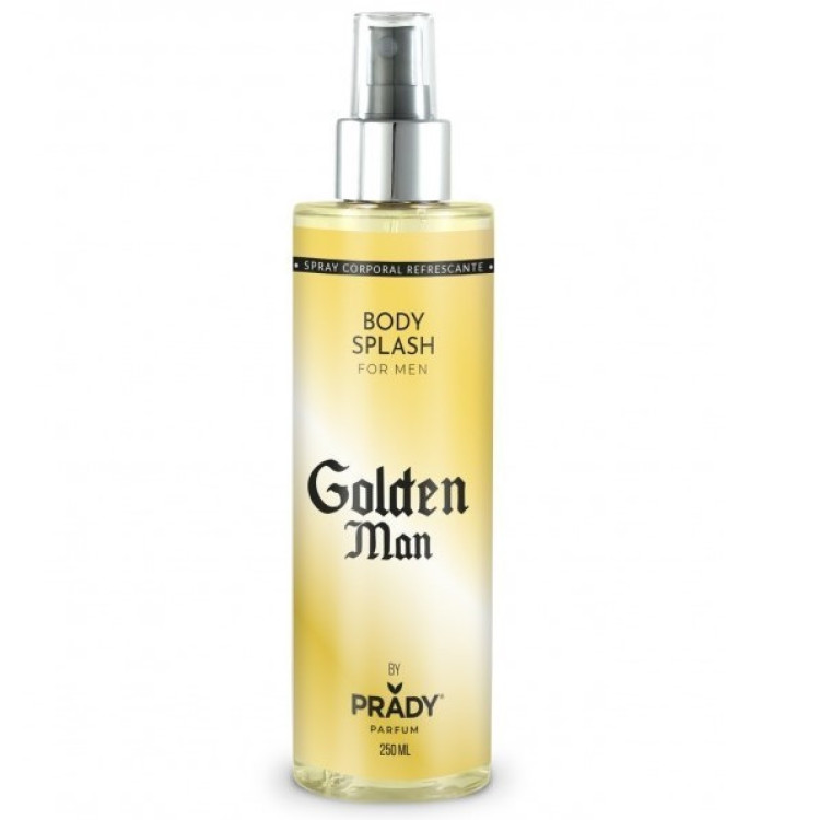 LOCION CORPORAL BODY SPLASH 250ML PRADY golden man