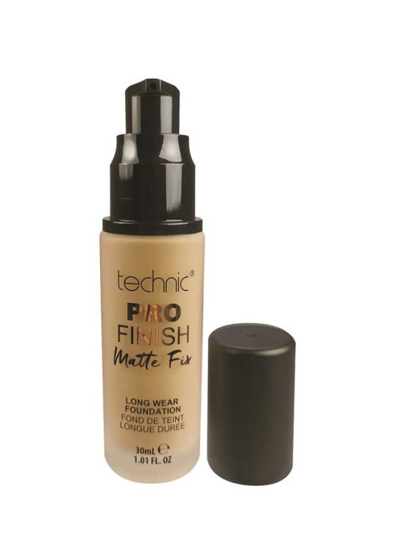 Technic Cosmetics - Foundation Pro Finish Matte Fix - Honey Technic Cosmetics - Foundation Pro Finish Matte Fix - Honey