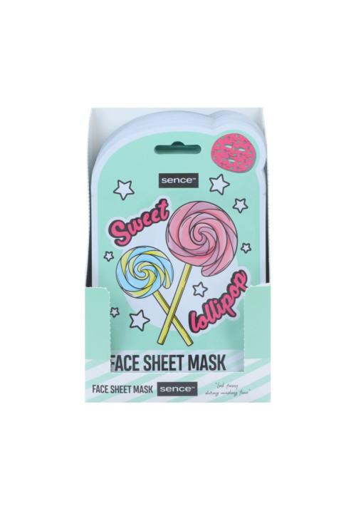 ence Shelf Display Printed Facial Sheet Mask 20ml Fun Varian