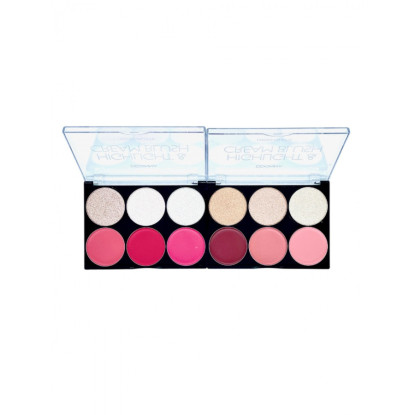 Palette Highligth & Cream Blush A