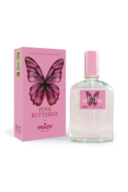Eau de Toilette Mujer Pink Butterfly – Prady