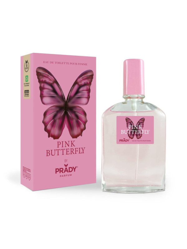 Eau de Toilette Mujer Pink Butterfly – Prady
