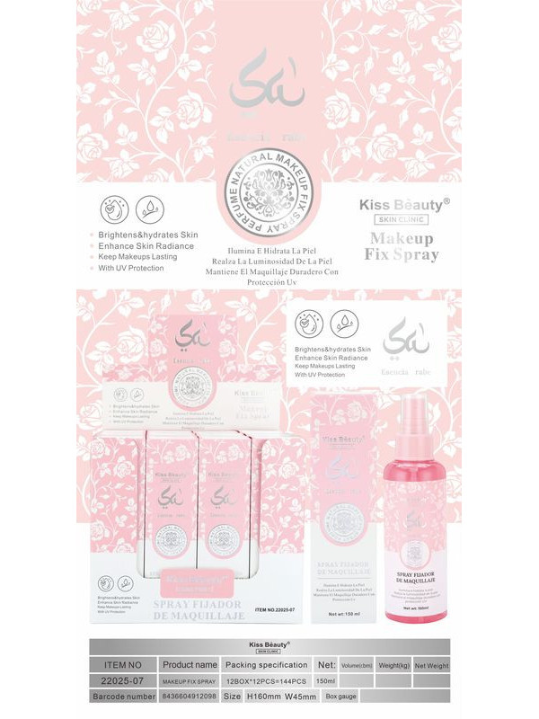 FIJADOR DE MAQUILLAJE YARA