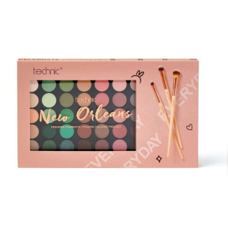 Technic Set New Orleans Paleta de Sombras y Brochas