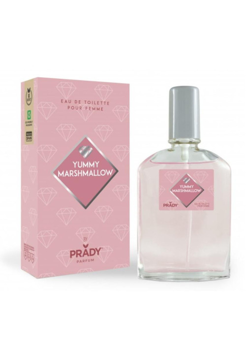 Eau de toilette Yummy Marshmallow 90 ml. Prady
