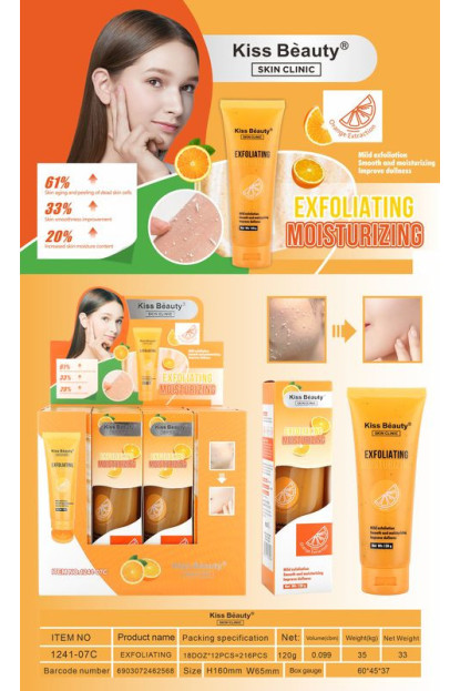 EXFOLIANTE CON EXTRACTO NARANJA