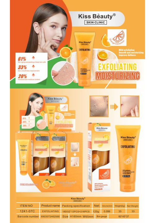 EXFOLIANTE CON EXTRACTO NARANJA
