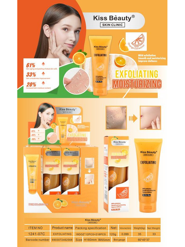 EXFOLIANTE CON EXTRACTO NARANJA