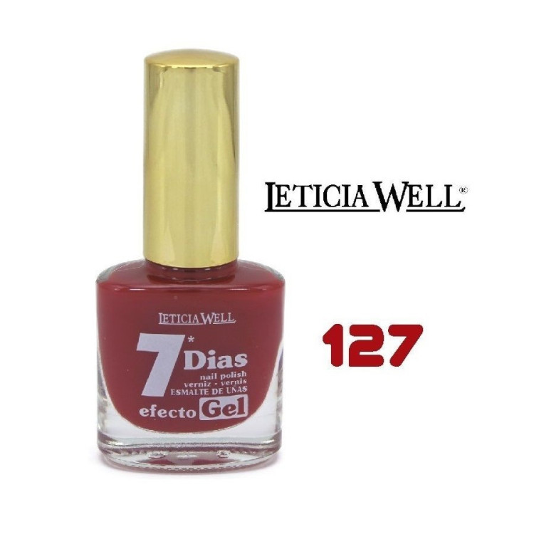 ESMALTE UÑAS ROJO 127