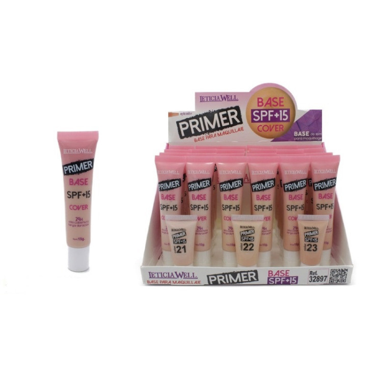  PRIMER BASE MAQUILLAJE SPF +15 COVER