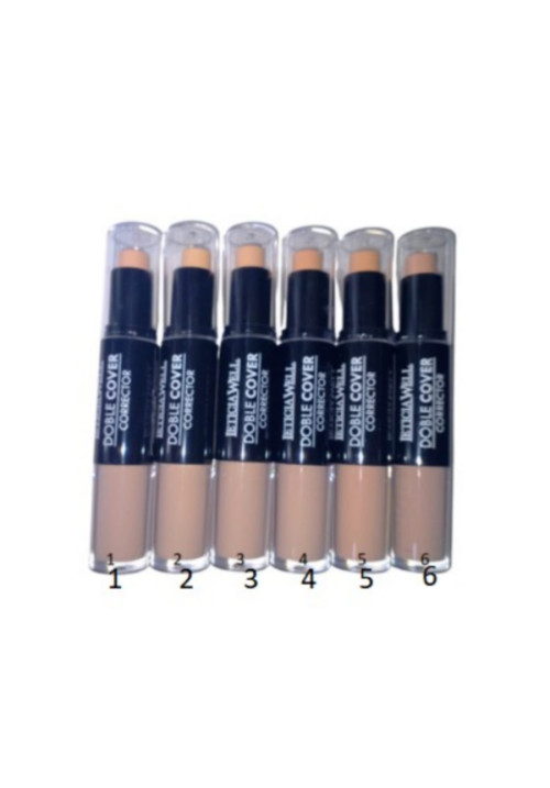 doble corrector liquido y barra