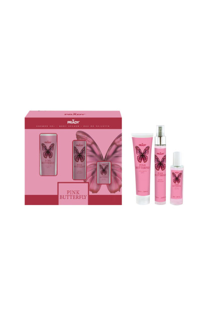 Pack para el cuidado del cuerpo - Pink Butterfly