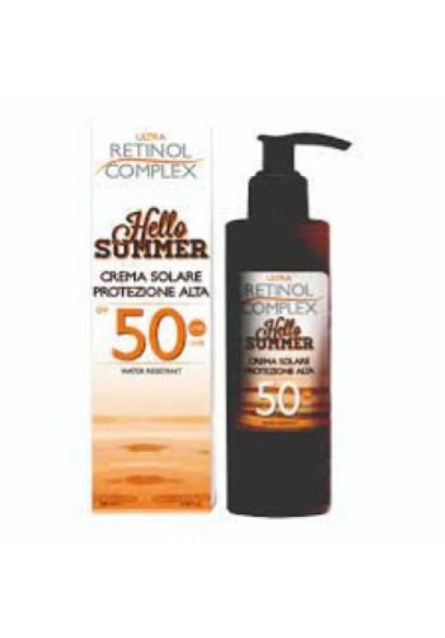 proteccion solar del 50 retinol  resistente al agua