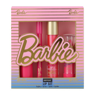 Mattel Barbie Giftset 4pcs Lip Kit Cold Weather