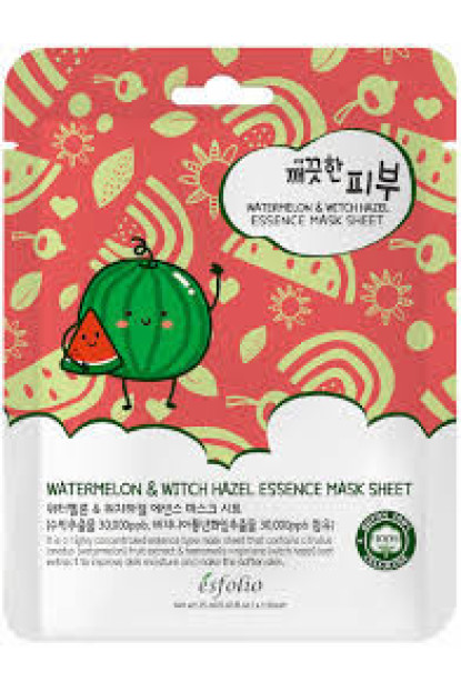 Mascarilla facial Esfolio Pure Skin Watermelon Essence Mask Sheet 25ml