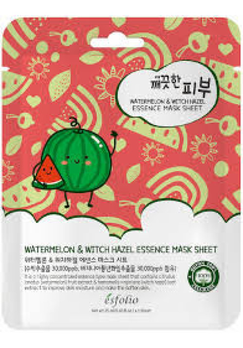 Mascarilla facial Esfolio Pure Skin Watermelon Essence Mask Sheet 25ml