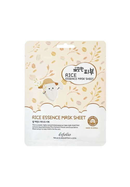 Mascarilla facial con Extracto de Arroz