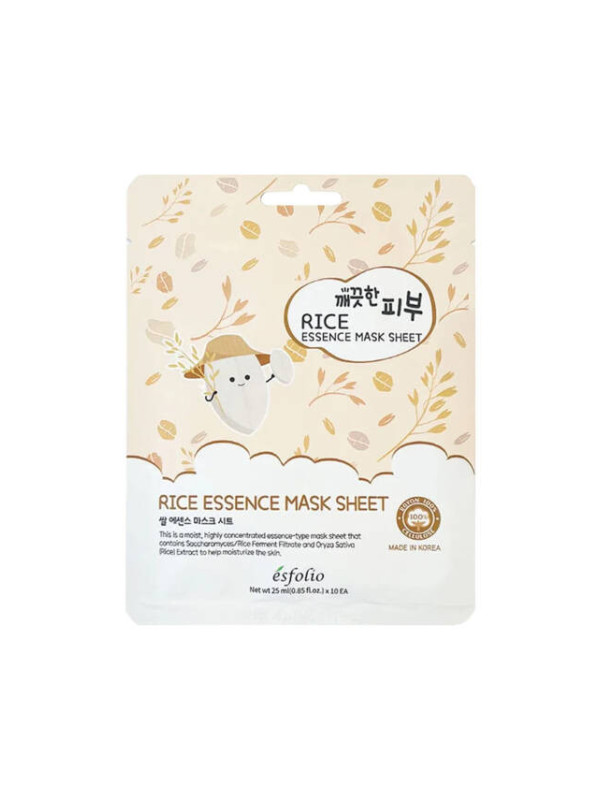 Mascarilla facial con Extracto de Arroz