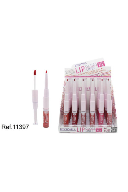 LIPGLOSS FIJO+PERFILADOR LABIOS MATTE