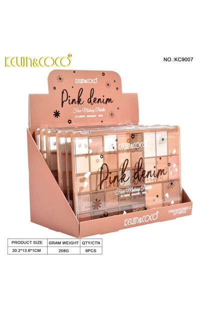 paleta sombra skevin y coco kc 9007-2 paleta sombra skevin y coco kc 9007-2