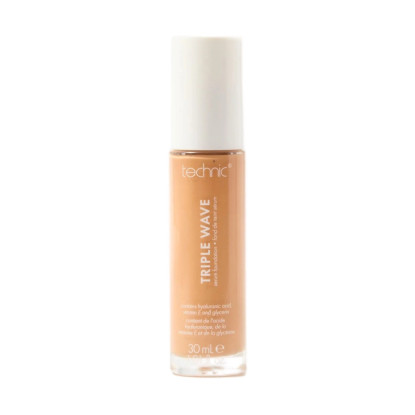 Technic Cosmetics - Base de maquillaje en sérum Triple Wave - Tan