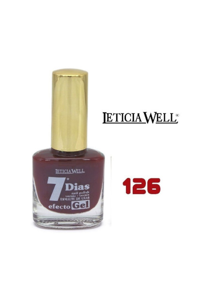 ESMALTE UÑAS BURDEO 126