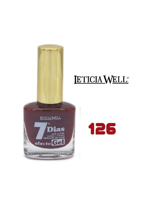 ESMALTE UÑAS BURDEO 126