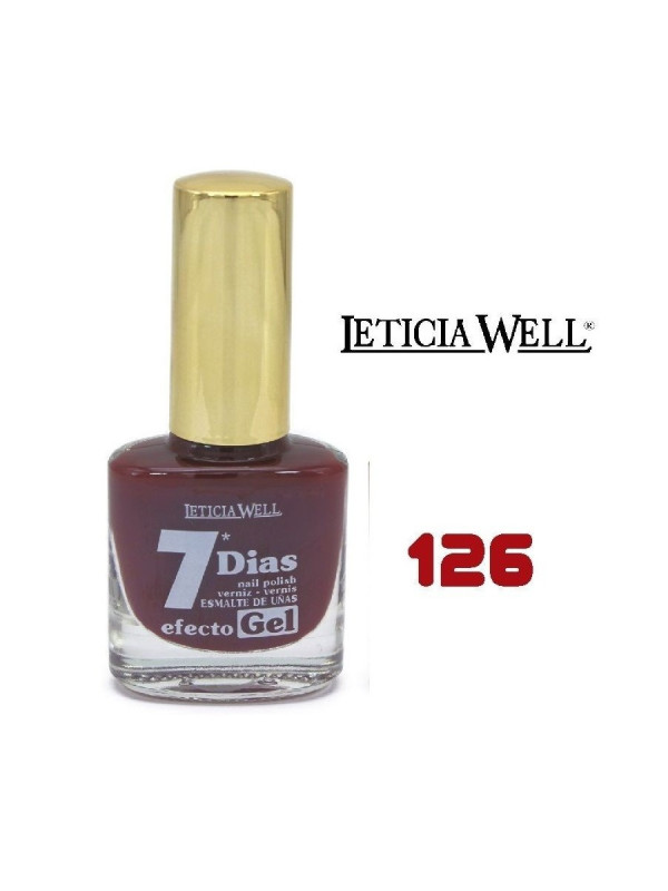 ESMALTE UÑAS BURDEO 126