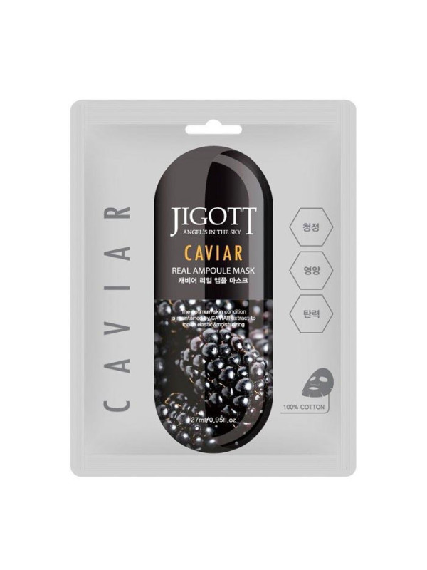 Mascarilla facial con extracto de caviar