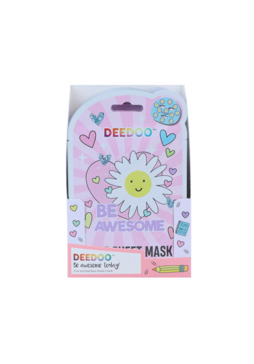 DeeDoo Shelf Display  Printed Facial Sheet Mask 20ml Flower 