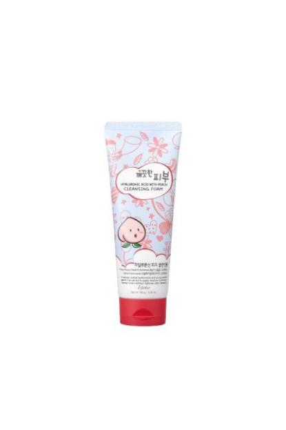 Pure Skin Hyaluronic Acid with Peach Cleansing Foam