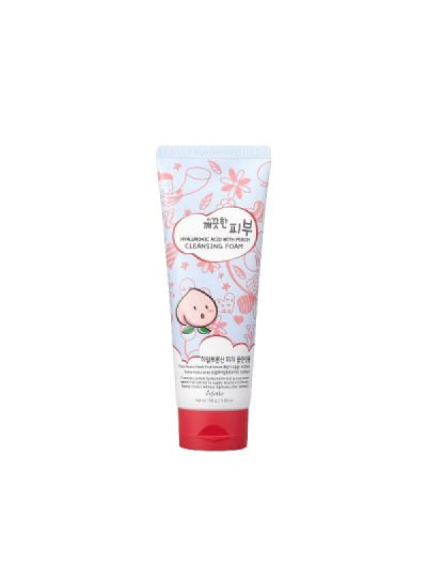 Pure Skin Hyaluronic Acid with Peach Cleansing Foam