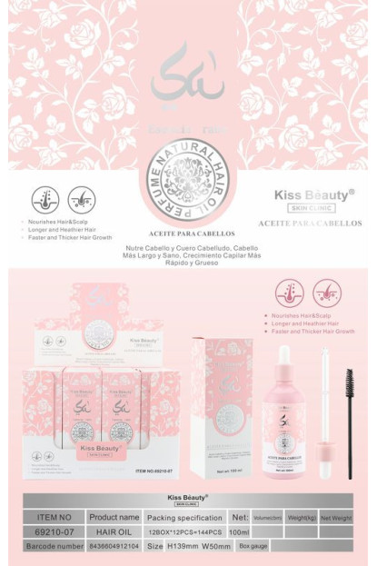 ACEITE PARA CABELLOS