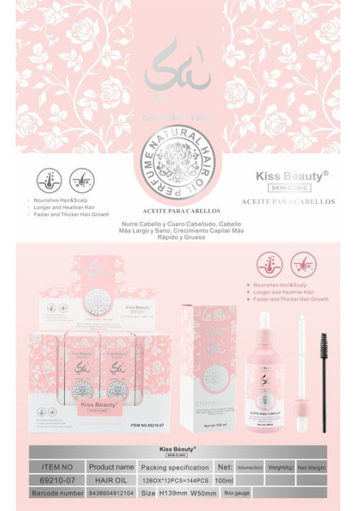 ACEITE PARA CABELLOS