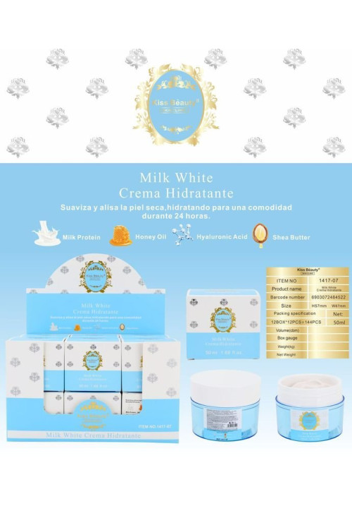 CREMA HIDRATANTE BLANCO LATTE