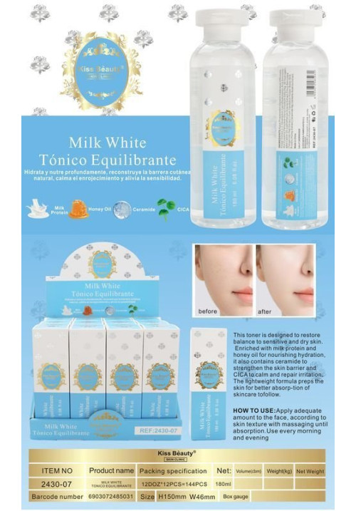 TONICO EQUILIBRANTE BLANCO LATTE