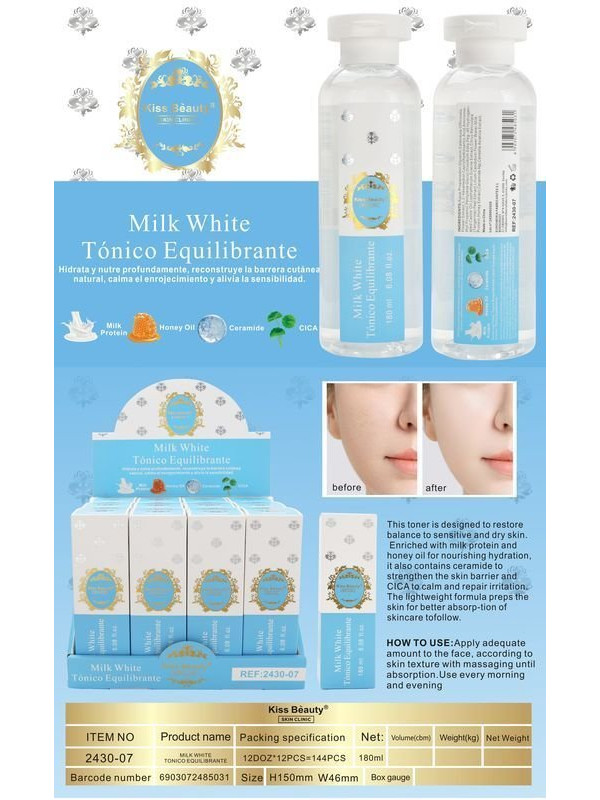 TONICO EQUILIBRANTE BLANCO LATTE