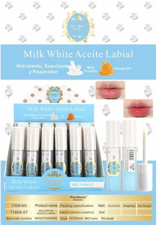 ACEITE LABIAL BLANCO LATTE