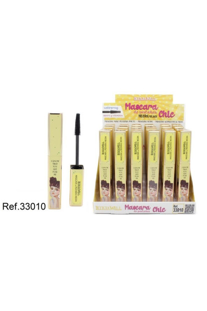 MASCARA DE PESTAÑAS NEGRA  SEPARA Y VOLUMEN 33010