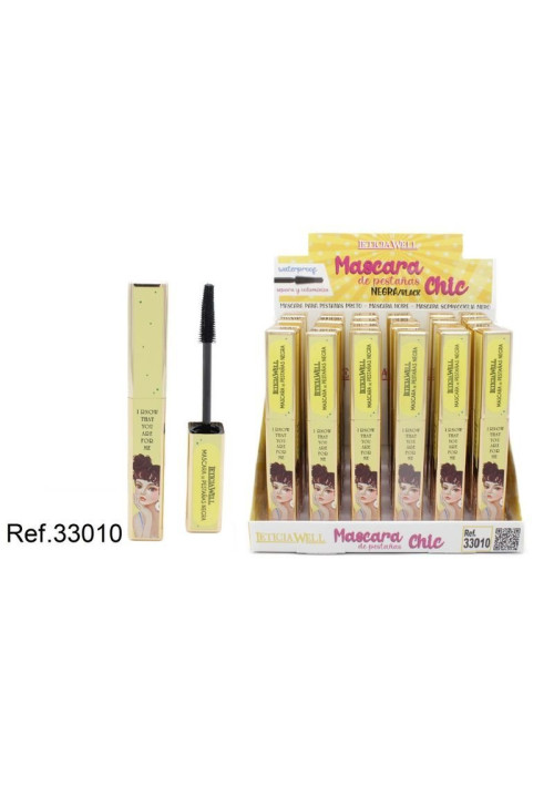 MASCARA DE PESTAÑAS NEGRA  SEPARA Y VOLUMEN 33010