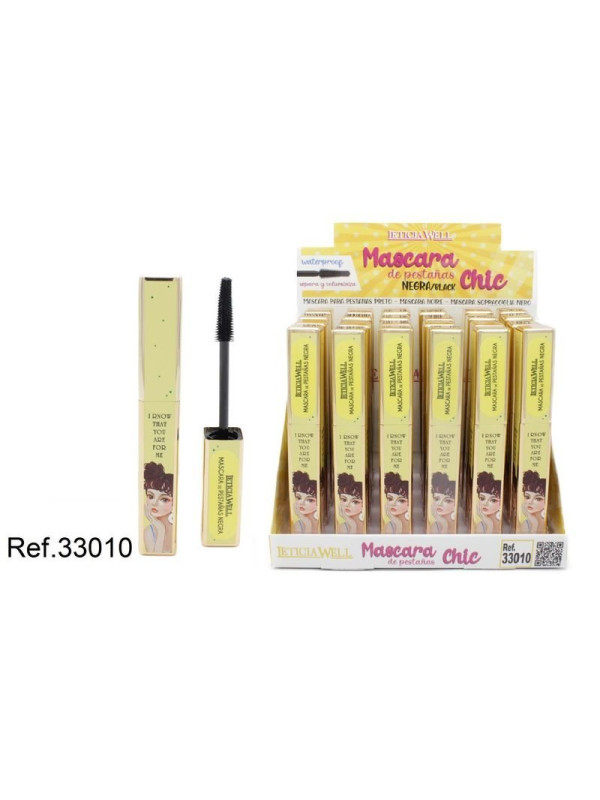 MASCARA DE PESTAÑAS NEGRA  SEPARA Y VOLUMEN 33010